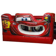 inflatable Lightning McQueen bouncer Disney World of Cars